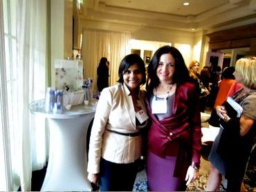 Stuti Jalan with Facebook's Sheryl Sandberg