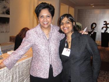 Stuti Jalan with Indra Nooyi