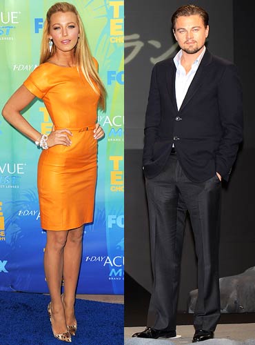 Blake Lively and Leonardo DiCaprio