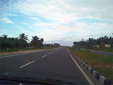 NH48 enroute to Chikmagalur