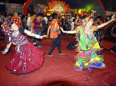 'As the city is pretty small, there is a pandal almost at every 20 steps'