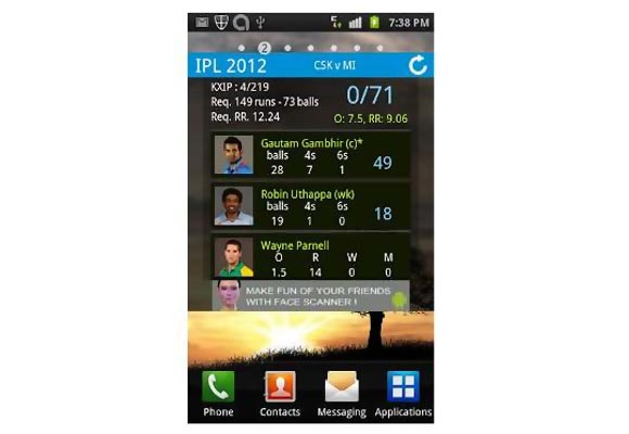 TOP FIVE: Smartphone apps for Indian Premier League