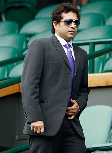 Sachin Tendulkar is most business-like in his formal jacket