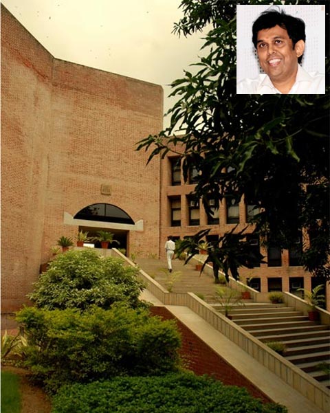 Rohit Kumar Singh (inset) and Indian Institute of Management-Ahmedabad