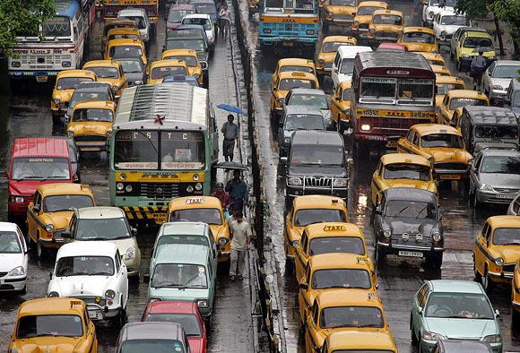 Cab drivers in Kolkata are in no mood to rush you home