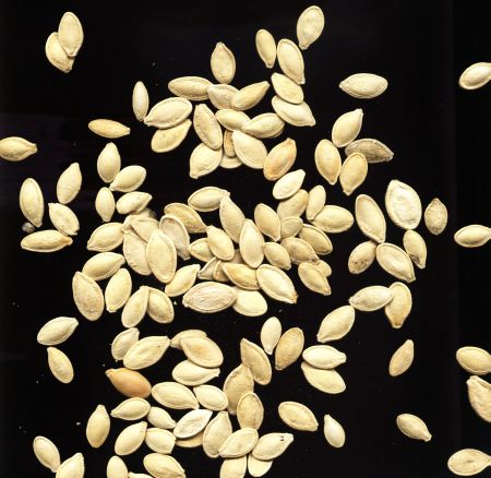 Munch on magnesium-rich pumpkin seeds to relax your muscles