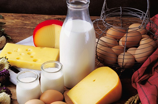 Dairy products produce a hormone that signals the body to store visceral fat.