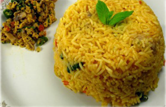 Hot and Spicy Tomato Rice