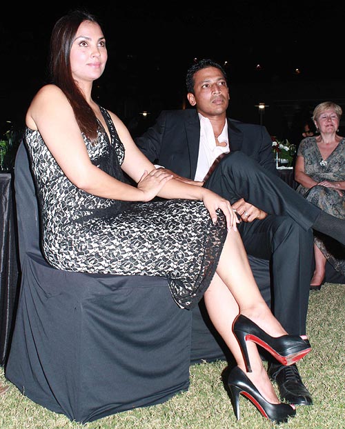 Lara Dutta attended with husband Mahesh Bhupathi