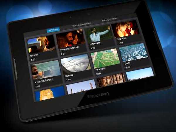 A tablet like the BlackBerry PlayBook may not be of a lot of use if you don't have wi-fi connectivity