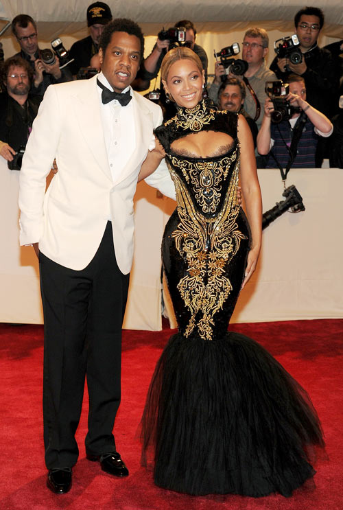 Jay-Z and Beyonce; the superstar couple are parents to daughter Blue Ivy (not pictured)