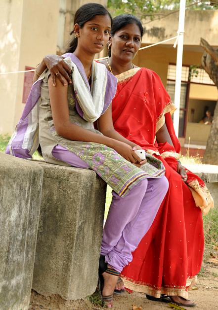 Ilavarasi with Esther at Indian Community Welfare Organisation