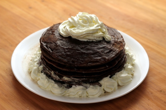 Cocoa pancakes