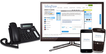 TringMe can be used on your desktop, laptop, tablet, smartphone or any other mobile device