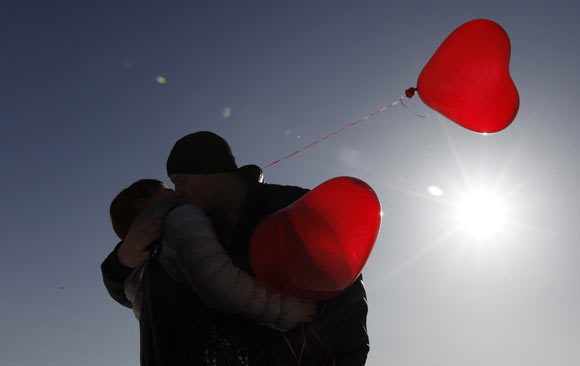 IN PICS: The world celebrates Valentine's Day