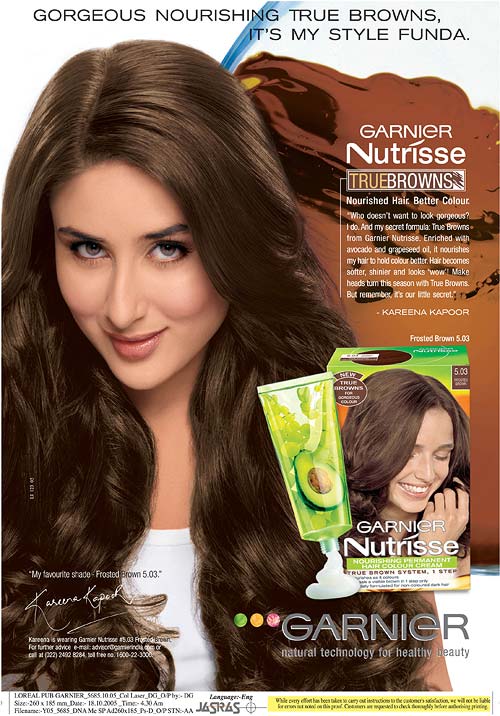 As long as you use high-end haircare products like Kareena Kapoor, you're safe from hair loss