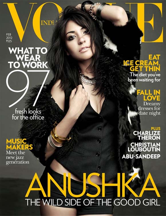 Anushka Sharma on Vogue India