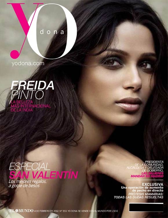 Freida Pinto Covers Yo Dona Spain
