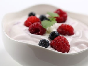 Natural probiotic yoghurt
