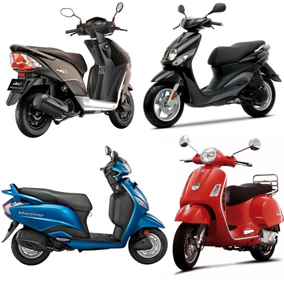 HOT PICS: Top 10 sexiest new scooters of 2012!