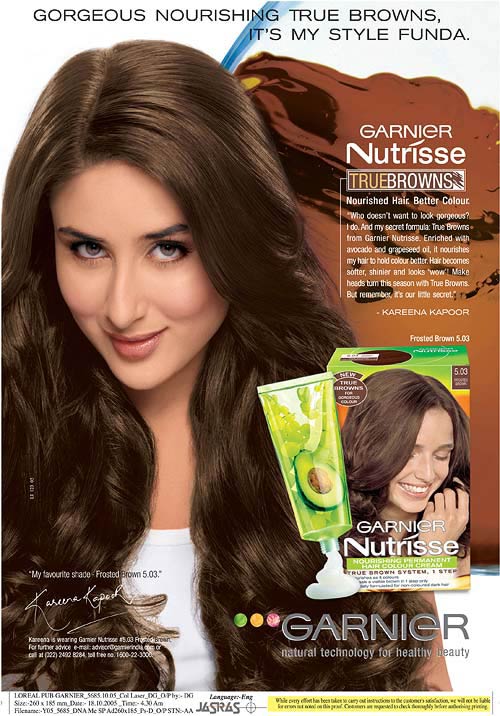 For a thick, healthy growth like Kareena Kapoor's, never comb or detangle wet hair