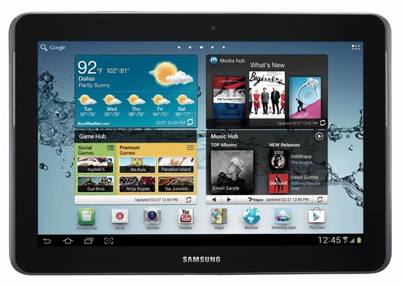 Samsung Galaxy Tab 2, 10.1