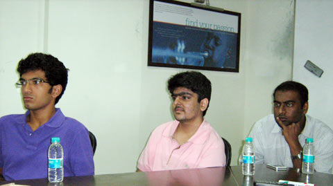 Students attend an In-V-Ent-Ed presentation