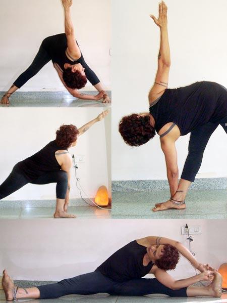 Five yoga poses for women!