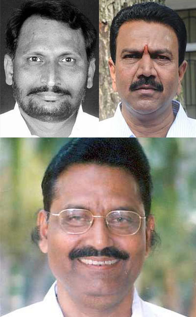 Laxman Savadi, CC Patil and Krishna Palemar