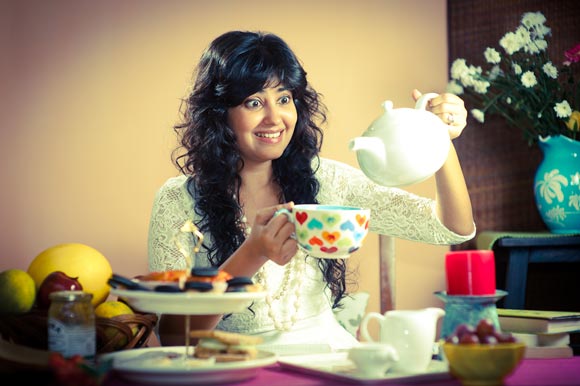 Snigdha Manchanda is  <i>always</i> as excited as this when she's around teas.