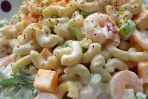 Macaroni and Shrimp Salad