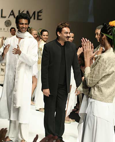 Wendell Rodricks at Lakme Fashion Week, Mumbai