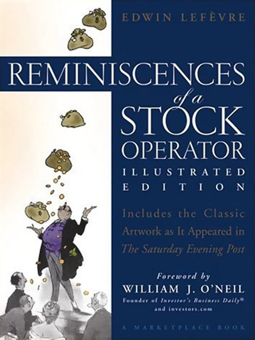 Book cover of Reminiscences of a Stock Operator by Edwin Lefevre