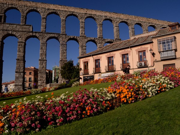 Legends attribute the aqueduct bridge of Segovia to a devil's handiwork