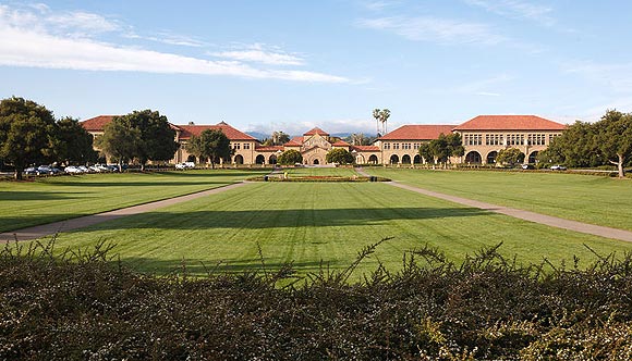 The Oval, Stanford University, Stanford, California.