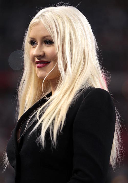 Bleaching your hair often like singer Christina Aguilera is not advisable