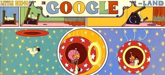 google doodles for winsor zenic mccay
