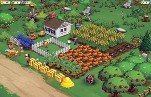 Popular social game Farmville is created by Zynga, which has an office in Bangalore