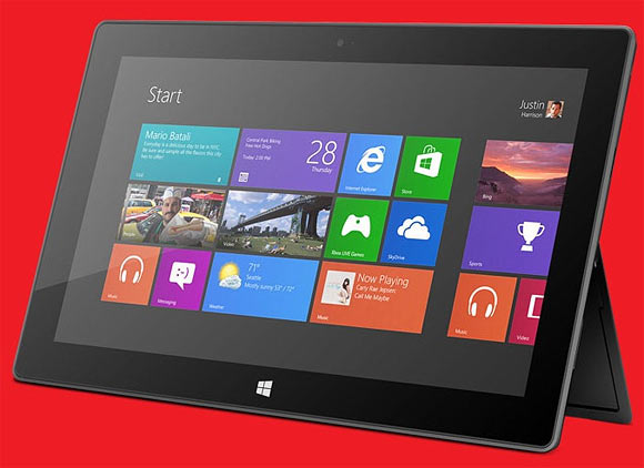 Microsoft Surface Tablet.