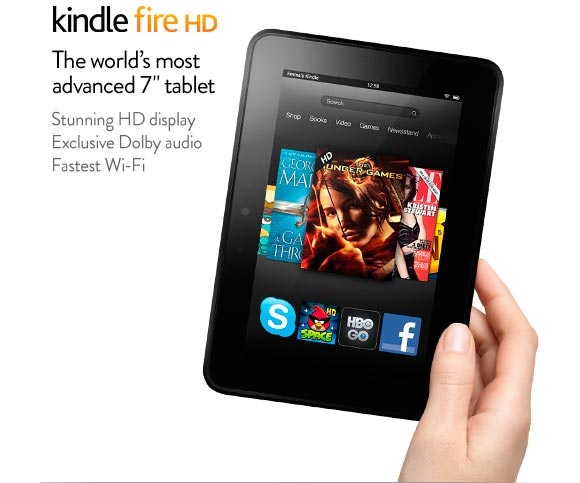 Kindle Fire HD 7-inch tablet