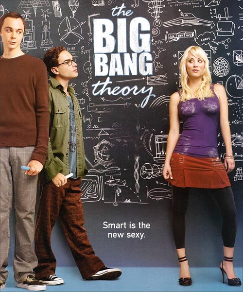 Promotional still for sitcom 'The Big Bang Theory'