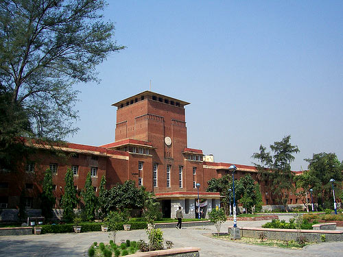The University of Delhi main building