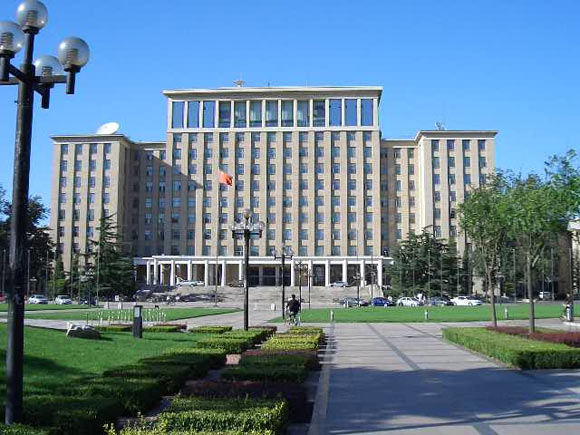 The main administration building in Beijing, China built in the 1950s