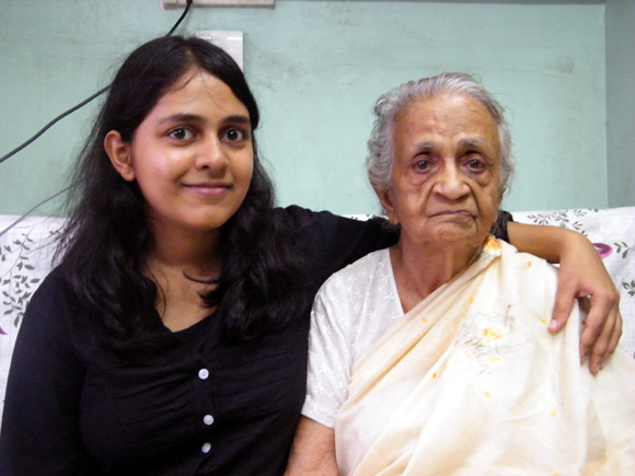 Ashwini shares a special relationship with her paternal grandmother, an ex-professor of botany