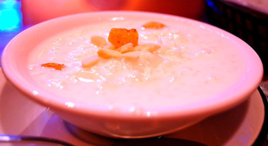 Strawberry Kheer with Rose Water