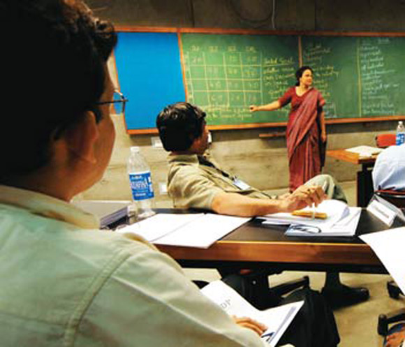 There is no data on the quality of professors teaching at the IIMs