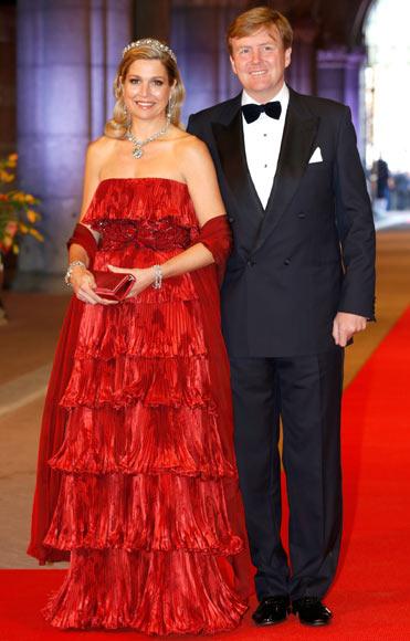 Princess Maxima and Crown Prince Willem-Alexander of the Netherlands