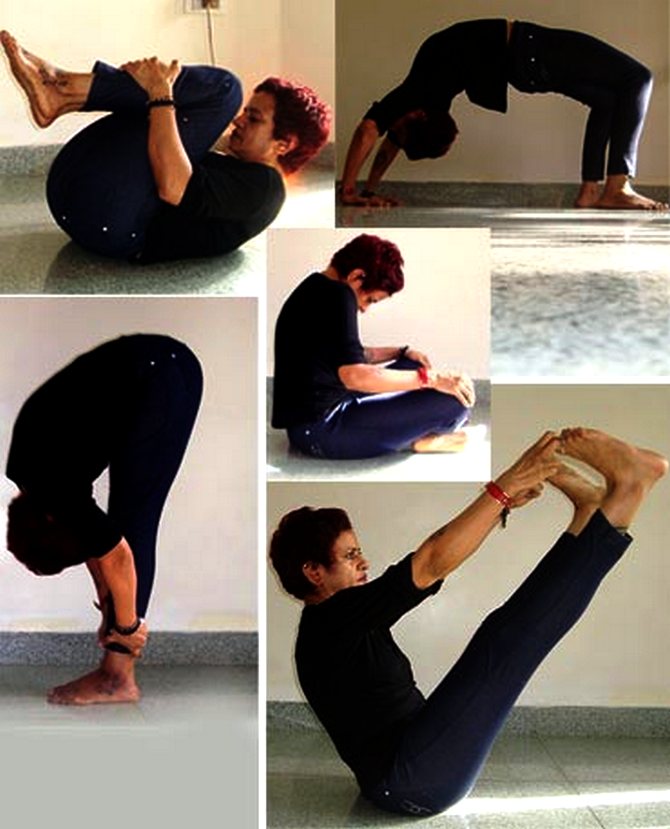 Yoga helps the body in many ways than just to lose weight.