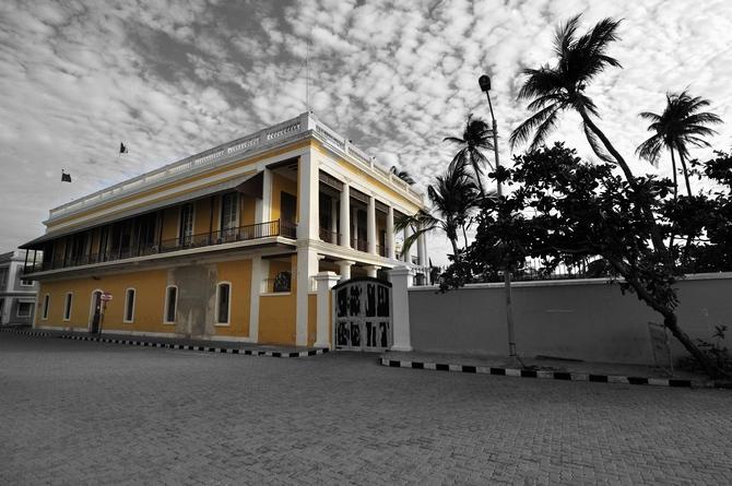 If you must be colonised, Vanessa Able writes, be colonised by the French. Seen here is the French Consulate in Puducherry.