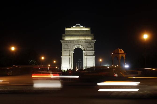 Nightlife in Delhi has stood for a stroll near the India Gate, says Aditi Bose.